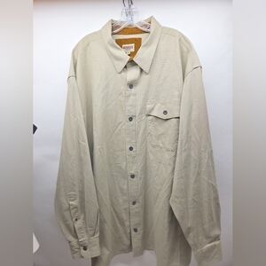 Redhead Brand Co. Shirt Long Sleeve Tan Mens 3XL